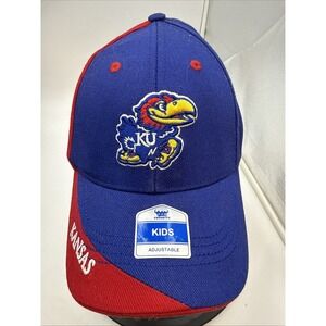 Kansas Jayhawks KU Kids Hat Cap  Snapback Gray NCAA FAN FAVORITE New